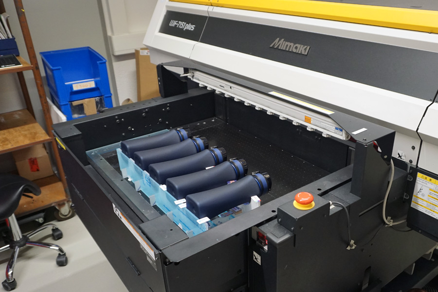UV-Druck Maschine Trinkflaschen in UV-Druck Maschine