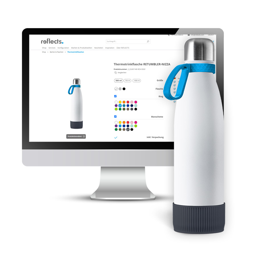 myNizza configurable thermo products Preview of configurable myNizza thermo products