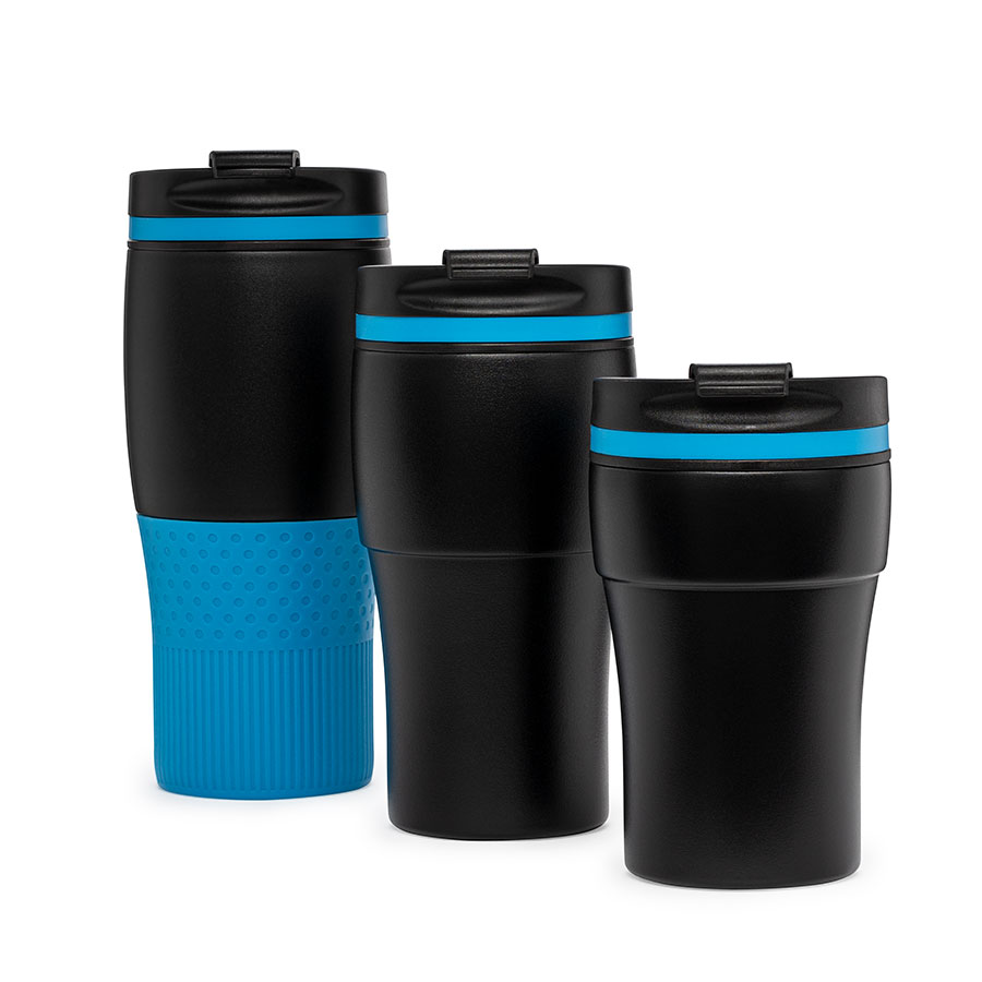 all sizes of the myBayamo thermo mug all sizes of the black myBayamo thermo mug