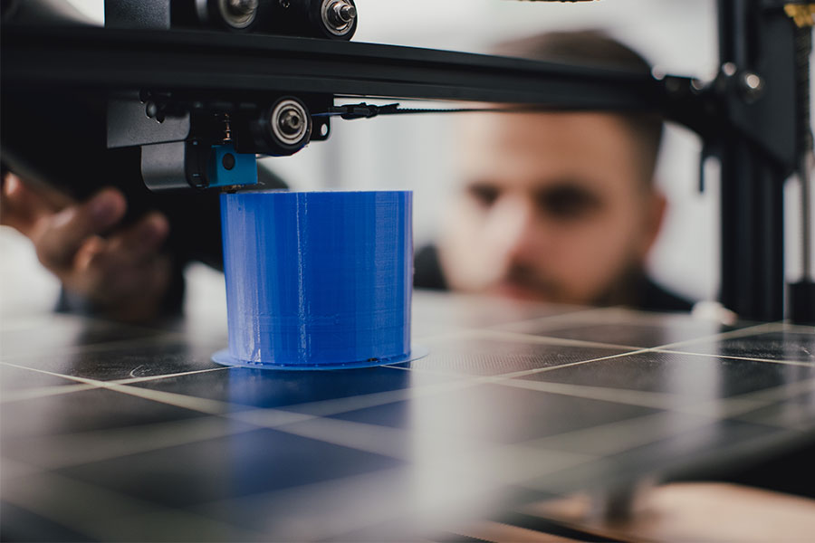 Ontwikkelingsfase 3D printen bij REFLECTS 3D printen van productontwerp