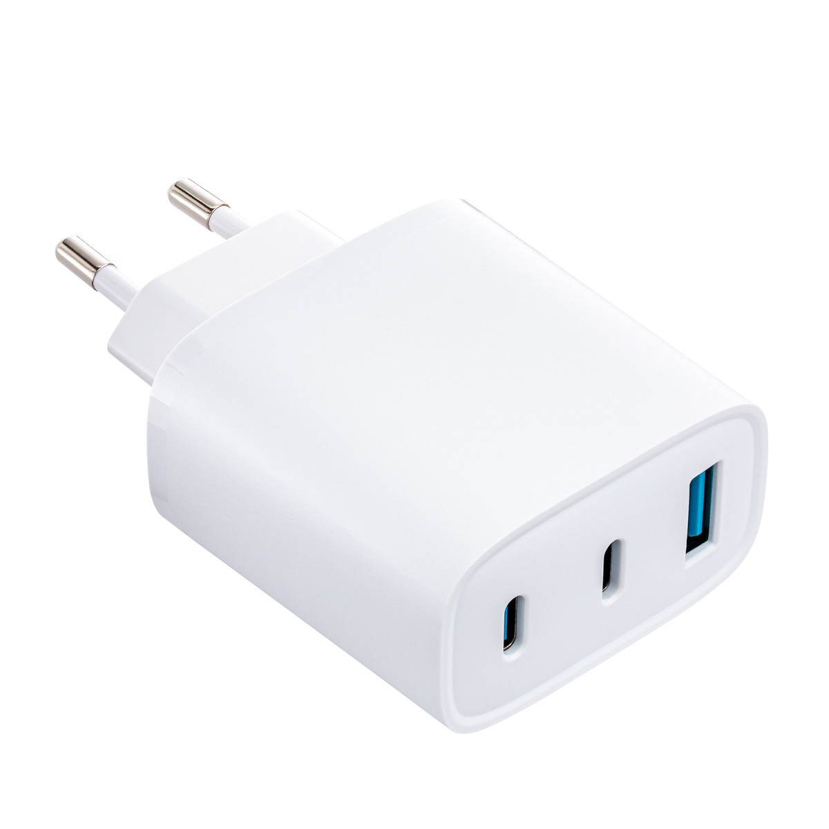 USB Ladegerät GaN 3-Port REEVES-LIMA weiß 65 Watt USB Ladegerät GaN 3-Port REEVES-LIMA weiß 65 Watt