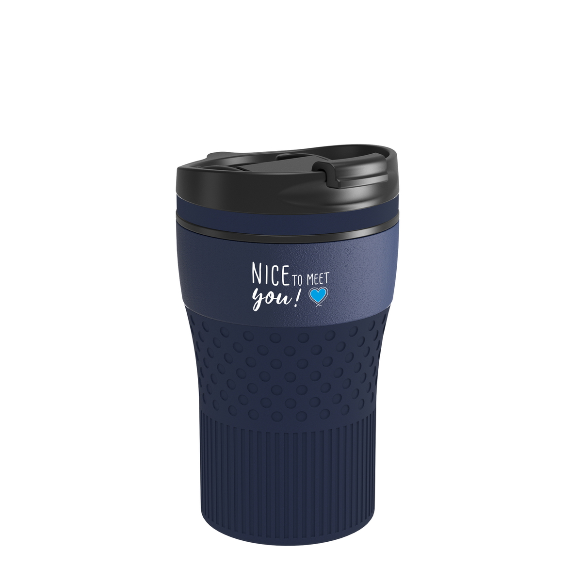 Thermobecher RETUMBLER-BAYAMO MEZZO CORPORATE marineblau veredeltes Muster Thermobecher RETUMBLER-BAYAMO MEZZO CORPORATE marineblau veredeltes Muster