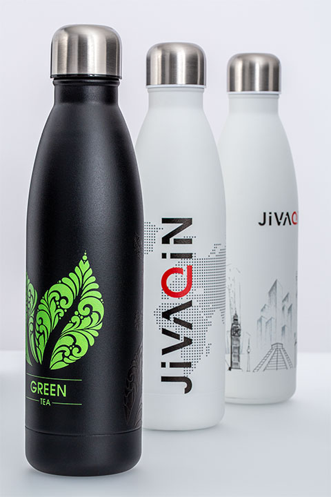 360-degree print on RETUMBLER drinking bottle All-around print on drinking bottles