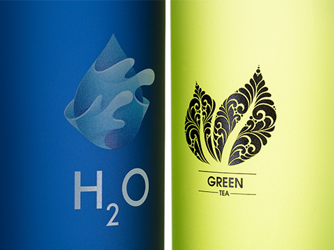Logos on the thermal mug myCasan Printing and engraving on the myCasan