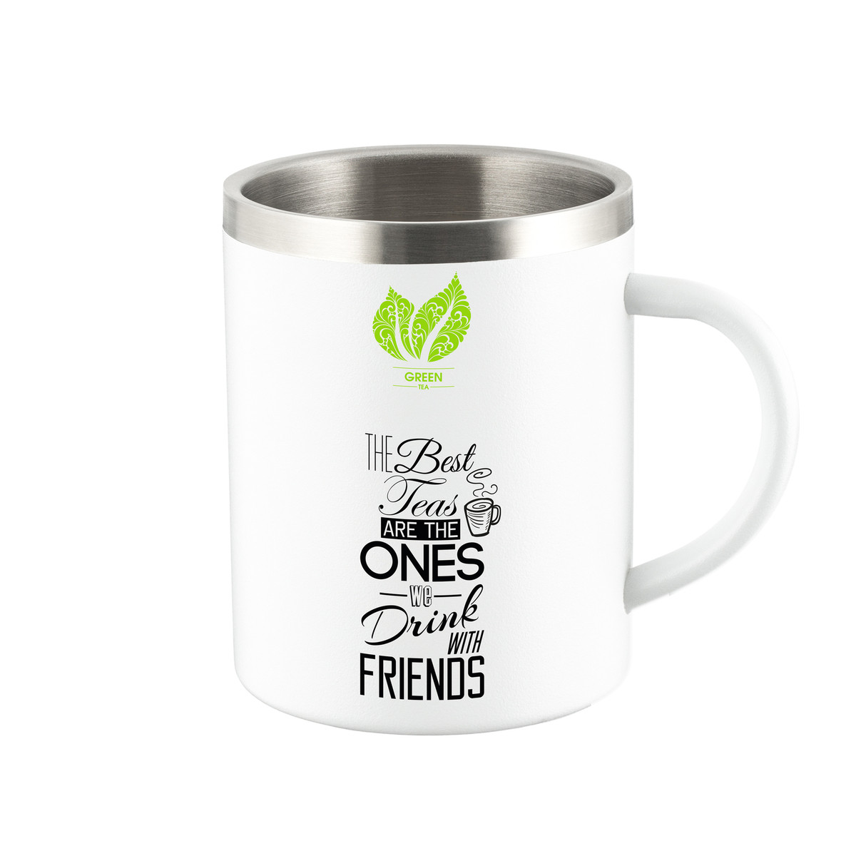 Beker RETUMBLER-IRVINE wit bedrukt sample Beker RETUMBLER-IRVINE wit bedrukt sample