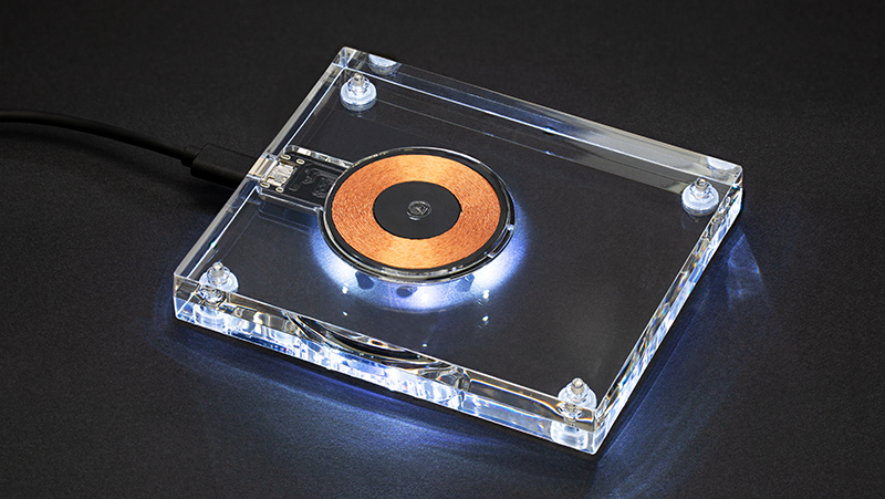Video draadloze oplader REEVES GINGCAST Video productpresentatie van draadloze oplader REEVES GINGCAS