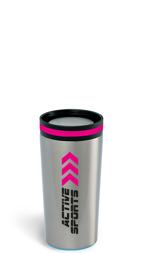 Thermische mok RETUMBLER-myDrinqeo met logo