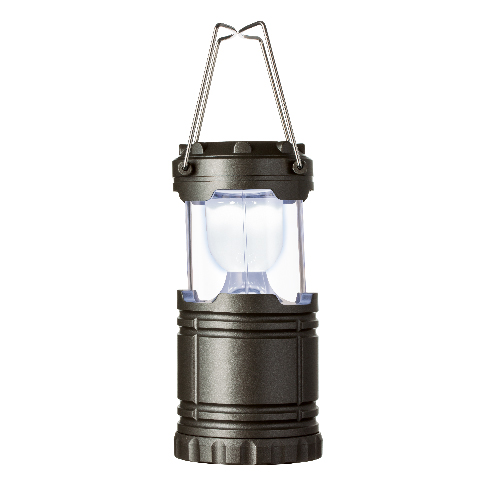 dark grey camping lamp REEVES-GROSSETO L - 52254 Grey Outdoor Camping Lamp with Metal Handles