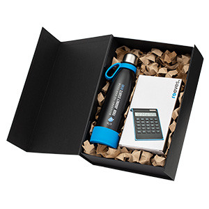 REFLECTS geschenkset 2 met RETUMBLER-NIZZA en REEVES-VALINDA Geschenkset 2 met de RETUMBLER-NIZZA thermosfles en de REEVES-VALINDA rekenmachine