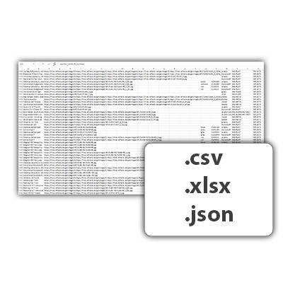 Données sur les produits pour les boutiques en ligne REFLECTS Données produit API
