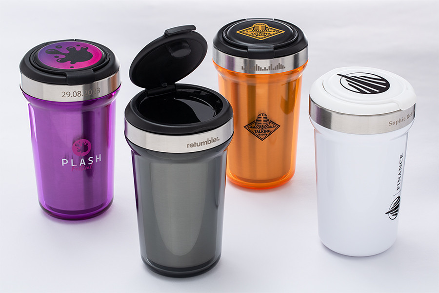 myVivero thermomok met reclameopdruk Verfijnd myVivero thermo bekerpatroon