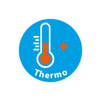 Thermos mug double-walled Icon thermostat level 1