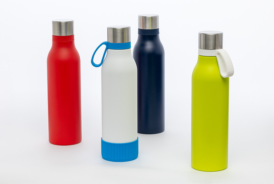 Bouteille personnalisable de 820 ml RETUMBLER-myToulon II 820 Bouteille personnalisable RETUMBLER-myToulon II 820 avec anneau et manchon