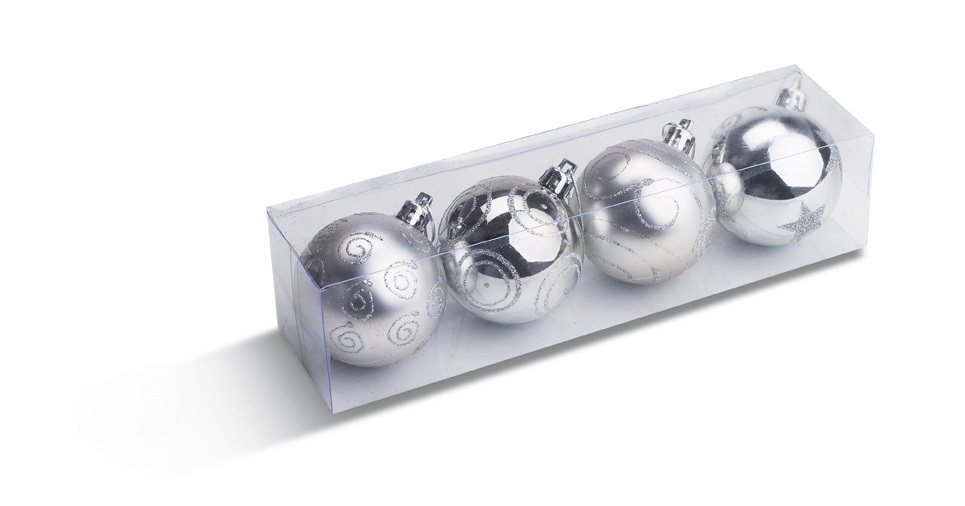 Kerstboomhangers REFLECTS-SCRANTON zilver Kerstboomhangers REFLECTS-SCRANTON zilver