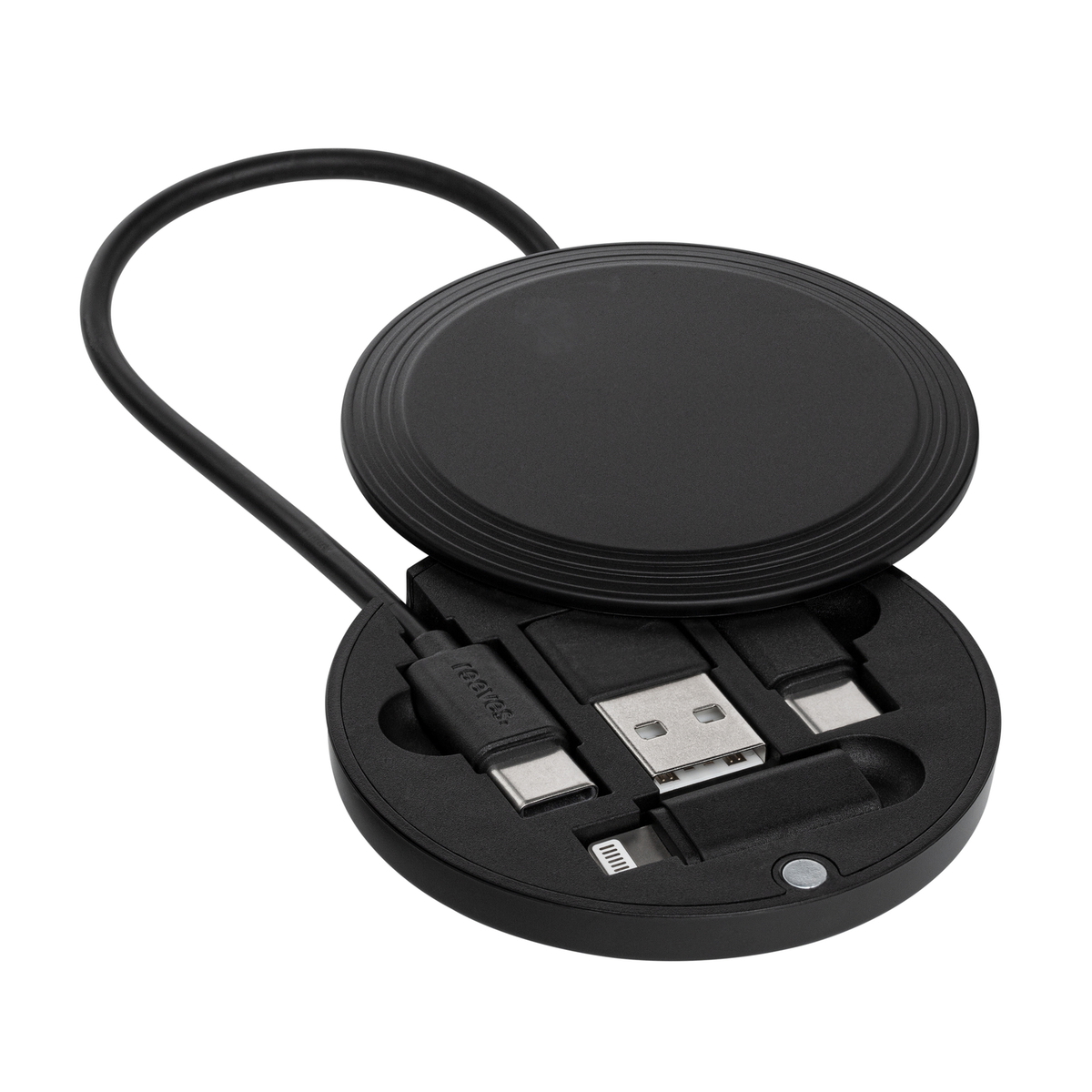 4-in-1 Ladekabel REEVES-CONVERTICS COLOR schwarz 4-in-1 Ladekabel REEVES-CONVERTICS COLOR schwarz