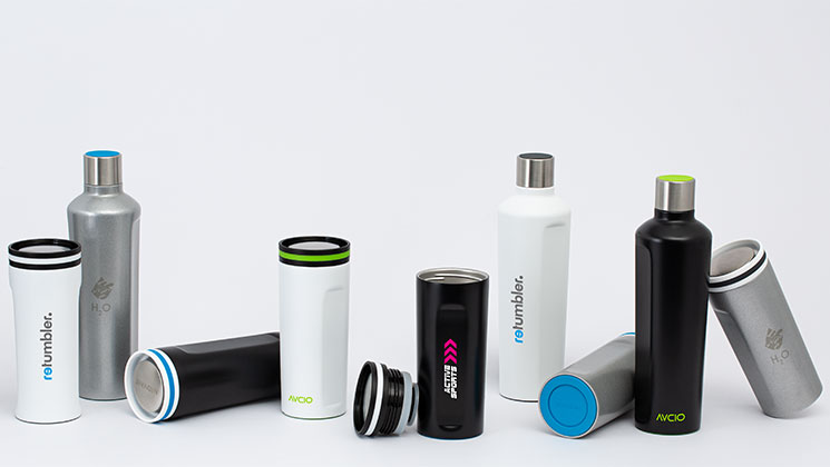 konfigurierbare RETUMBLER-mySteelOne Drinkware Serie konfigurierbare RETUMBER-mySteelOne Becher und Flaschen mit Logo