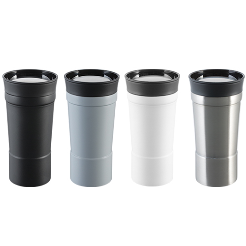 Couleurs de la mug myKingston Couleurs de la mug myKingston : noir, gris, blanc et argenté