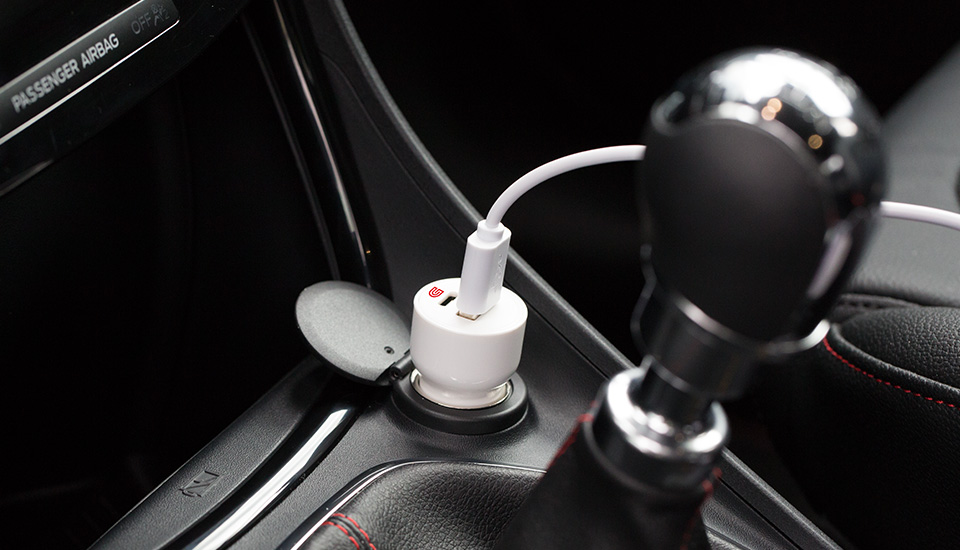 Technische promotieartikelen voor de auto USB-adapters voor autoaanstekers