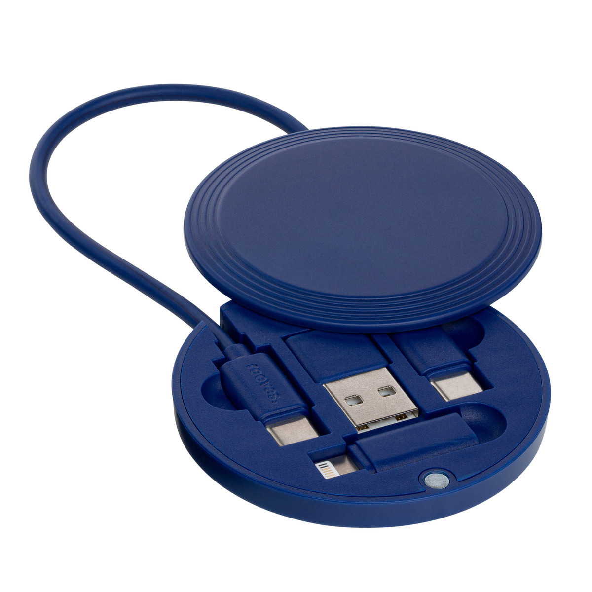 Câble de Charge 4 en 1 REEVES-CONVERTICS COLOR bleu foncé Câble de Charge 4 en 1 REEVES-CONVERTICS COLOR bleu foncé