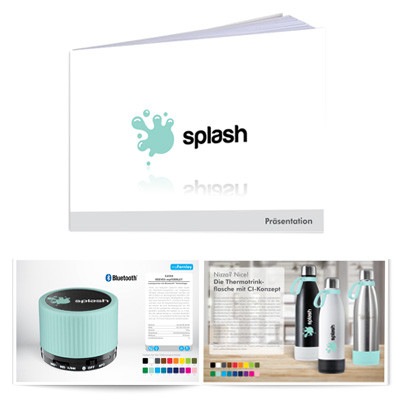 REFLECTS Objets publicitaires Présentation pour les clients Présentation d'articles promotionnels pour les clients