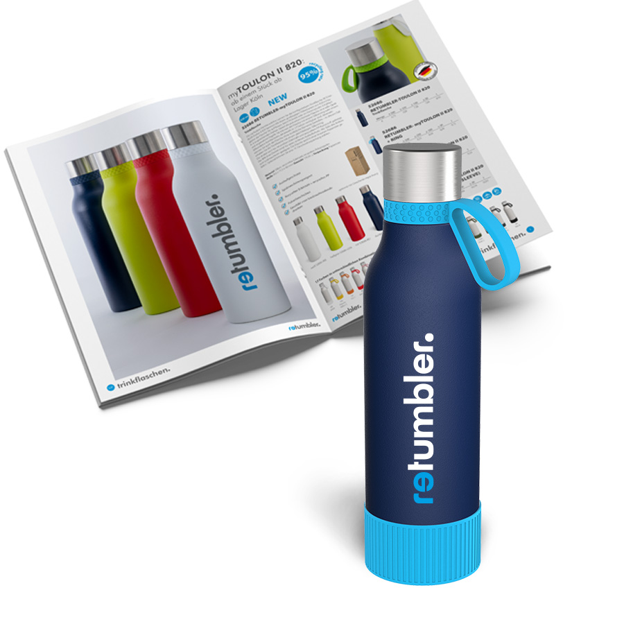 myToulon II marketing material for retailers Catalogue and samples as marketing material