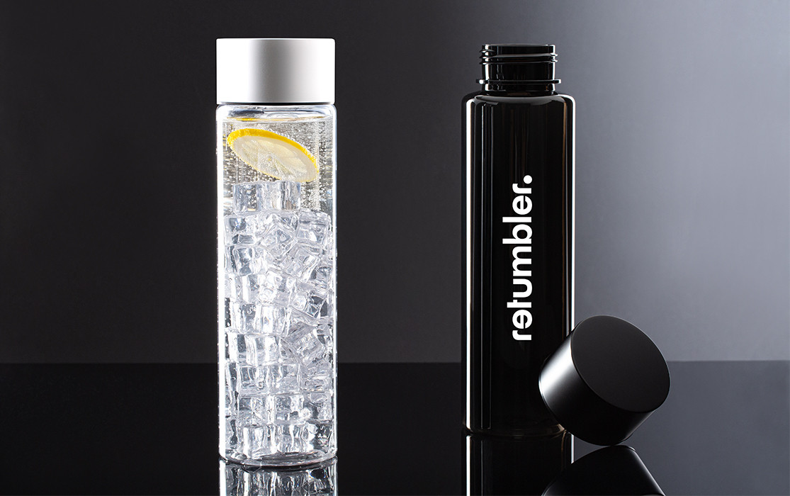 Article promotionnel Nouveauté Gourdes comme article promotionnel Deux gourdes minimalistes comme article promotionnel