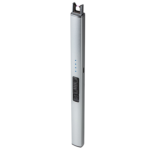 Electric Arc Stick Lighter REEVES  silver arc lighter - slim stick lighter