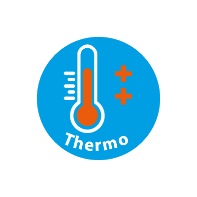 Vacuum thermo mug double walled Icon thermostat level 2