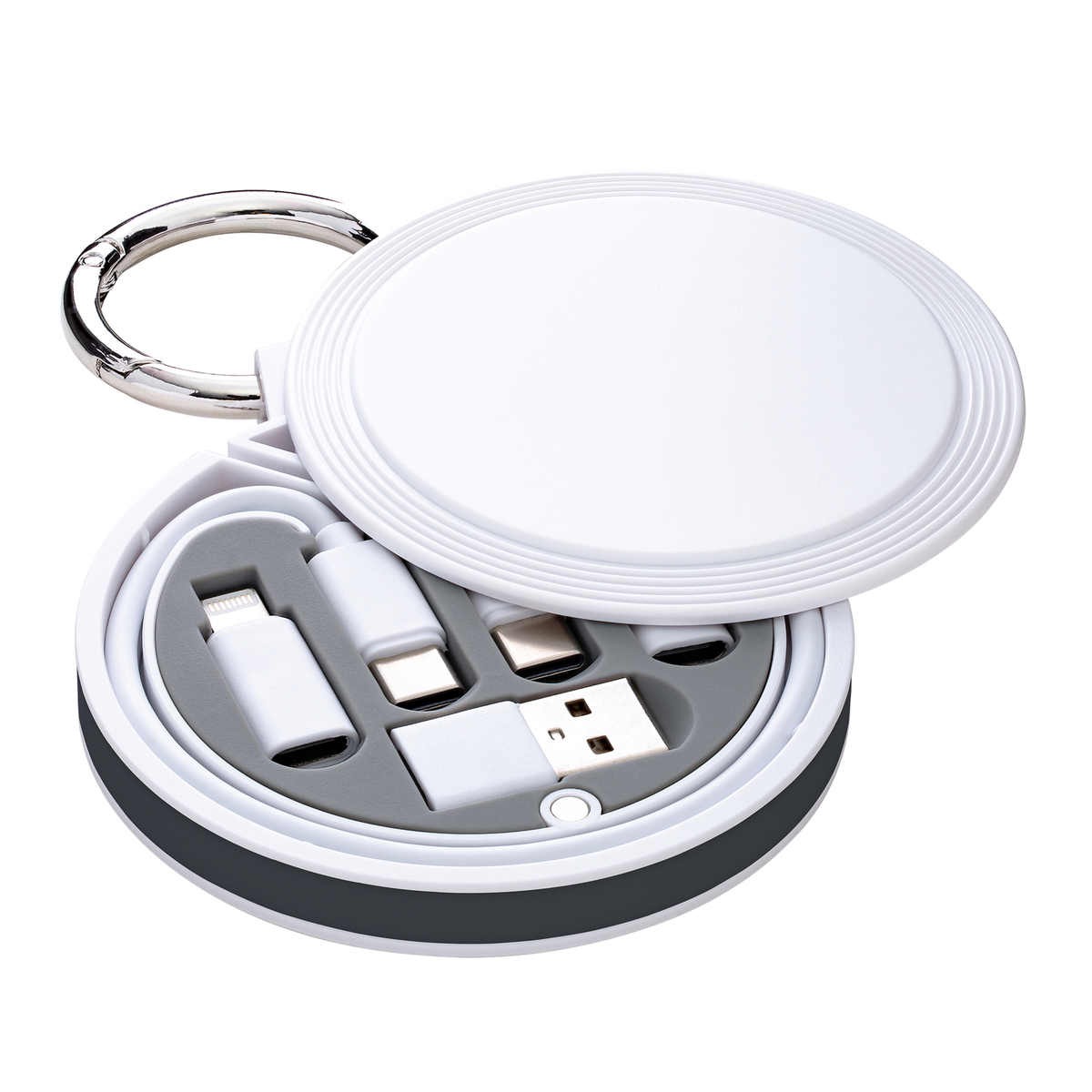 Câble de charge 6 in 1 REEVES-CONVERTICS blanc / gris foncé Câble de charge 6 in 1 REEVES-CONVERTICS blanc / gris foncé