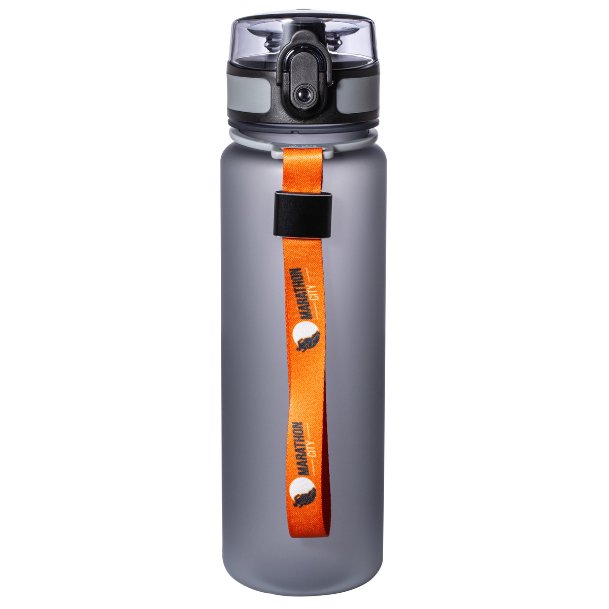 Drinking bottle RETUMBLER-myCASAN grey branded sample Drinking bottle RETUMBLER-myCASAN grey branded sample