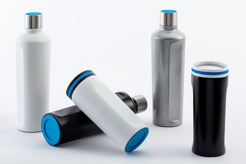 RETUMBLER-mySteelOne Drinkware Serie verschiedene RETUMBER-mySteelOne Becher und Flaschen