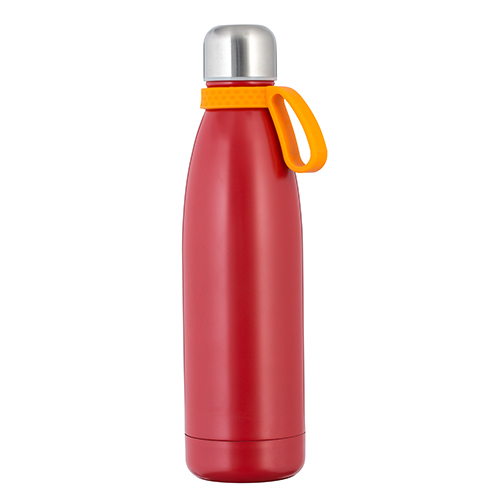 rote Flasche myToulon mit ring orange rote myToulon Flasche mit Ring in orange
