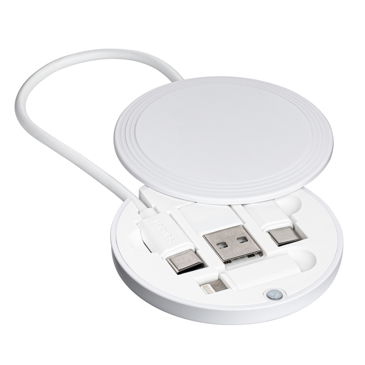 Câble de Charge 4 en 1 REEVES-CONVERTICS COLOR blanc Câble de Charge 4 en 1 REEVES-CONVERTICS COLOR blanc