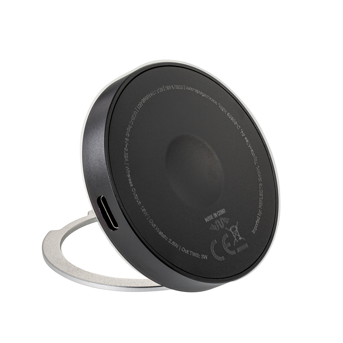 3-in-1 Magnetischer Wireless Charger REEVES-QUIMO schwarz 15 Watt 3-in-1 Magnetischer Wireless Charger REEVES-QUIMO schwarz 15 Watt