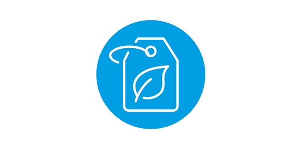 Icône Produit durable Produit durable Icon Cyan