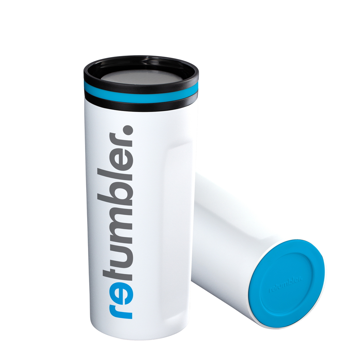 Thermo mug REFLECTS-mySTEELONE "RETUMBLER" white branded sample Thermo mug REFLECTS-mySTEELONE "RETUMBLER" white branded sample