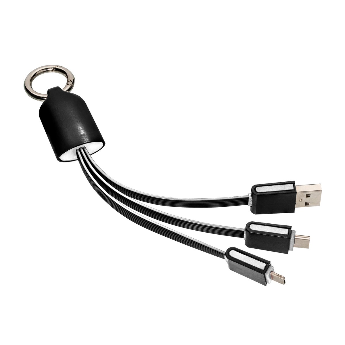 3-in-1 Charging Cable REEVES-ABILENE black/white