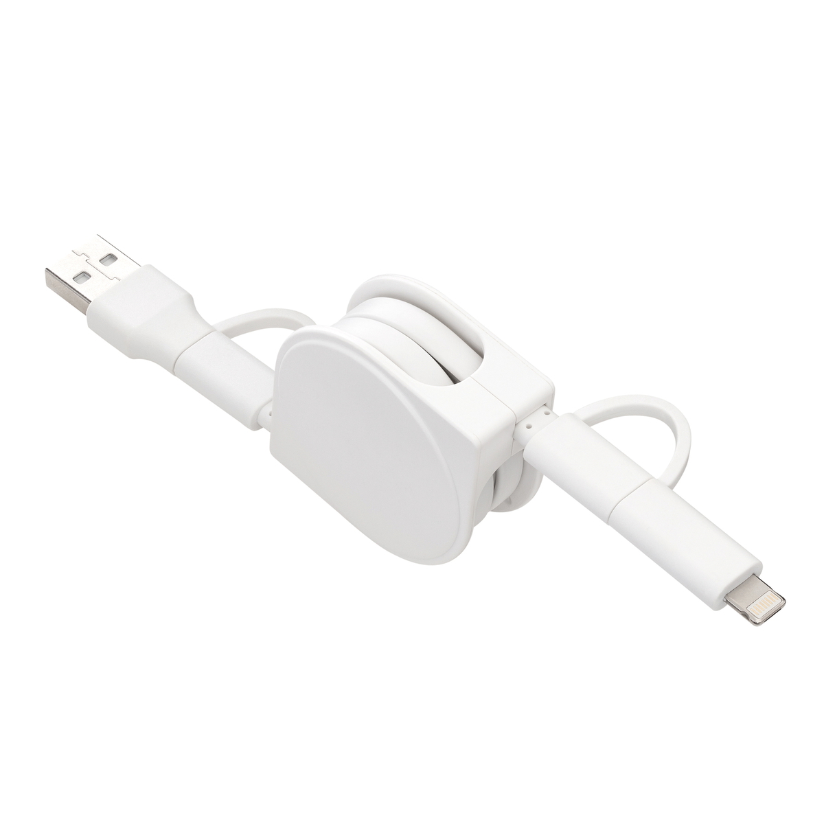 6-in-1 Charging Cable REEVES-SNAKE II white 6-in-1 Charging Cable REEVES-SNAKE II white