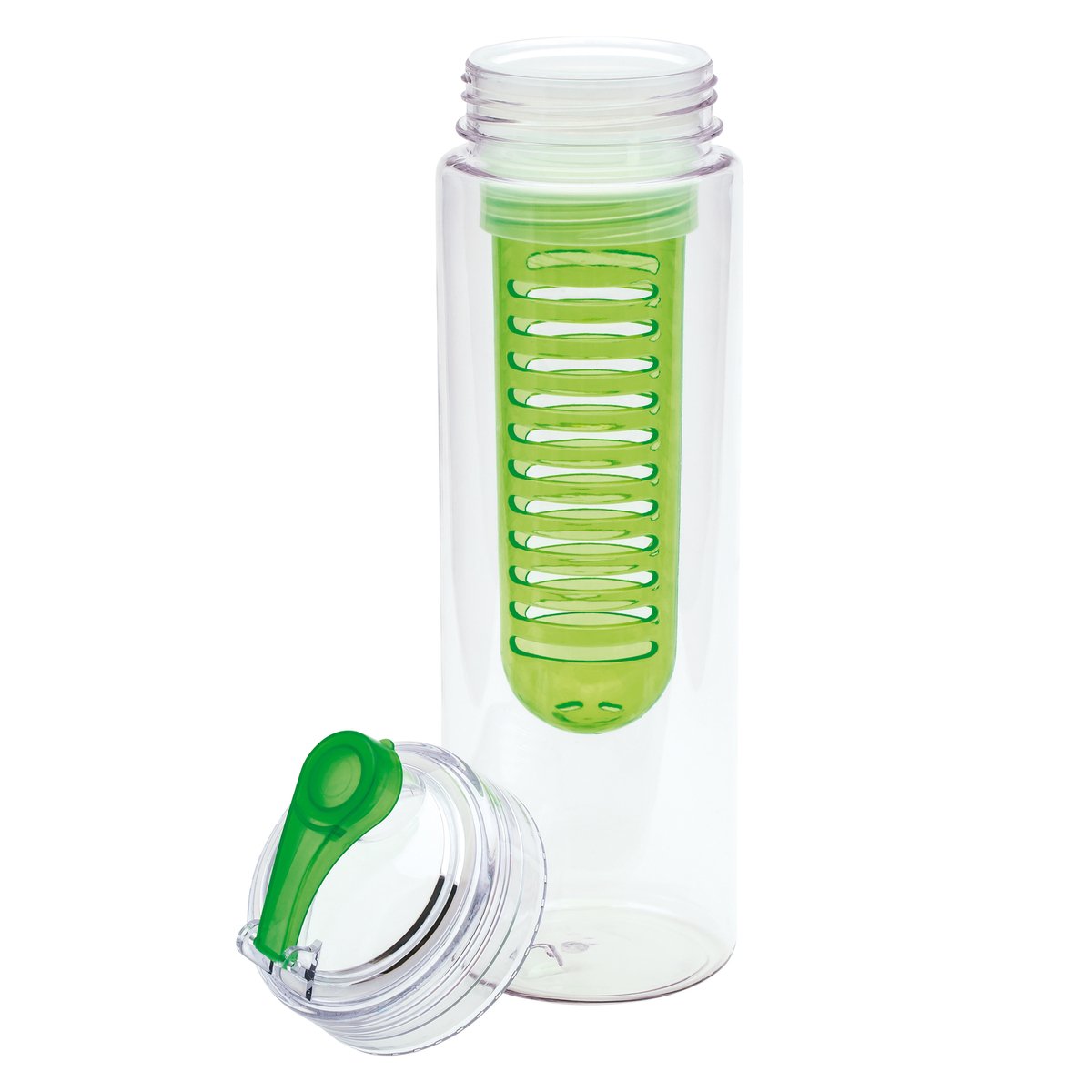 Trinkflasche mit Fruchtbehälter RETUMBLER-JOLIETTA grün