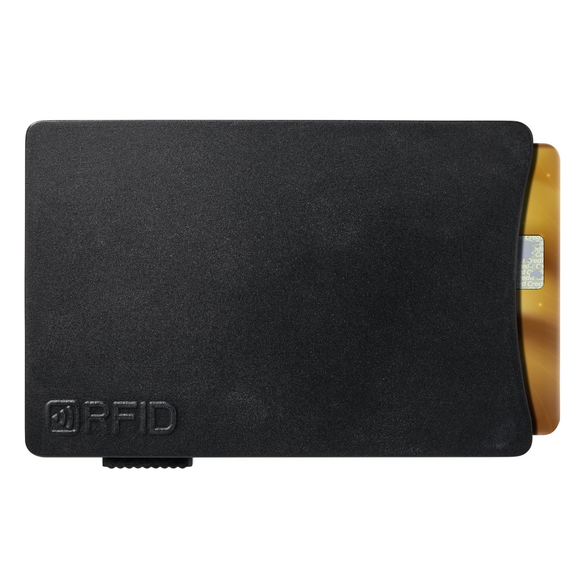 Kartenetui mit RFID Ausleseschutz REFLECTS-MONASTIR schwarz