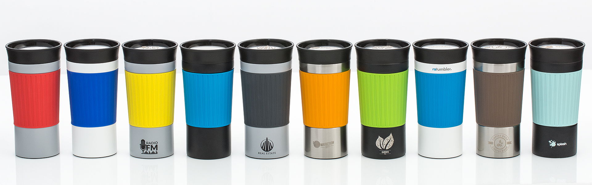 mugs thermo CI différents et colorés RETUMBLER-myKingston