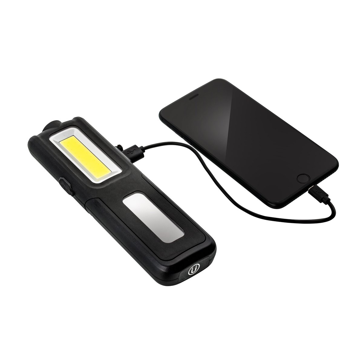 Multifunctional Torch with Powerbank REEVES-DELFT black 2000 mAh