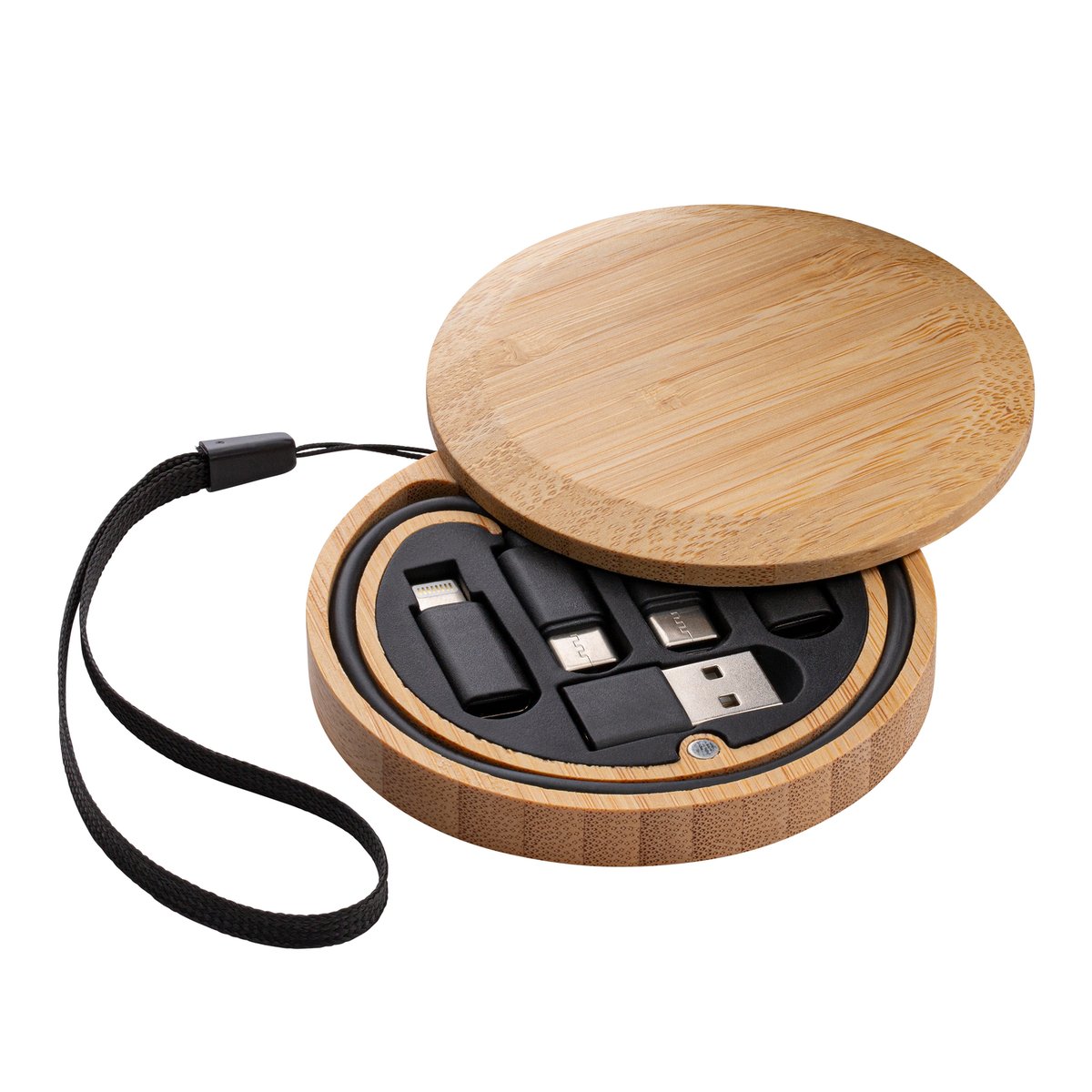Câble de charge 6 in 1 REEVES-CONVERTICS BAMBOO marron