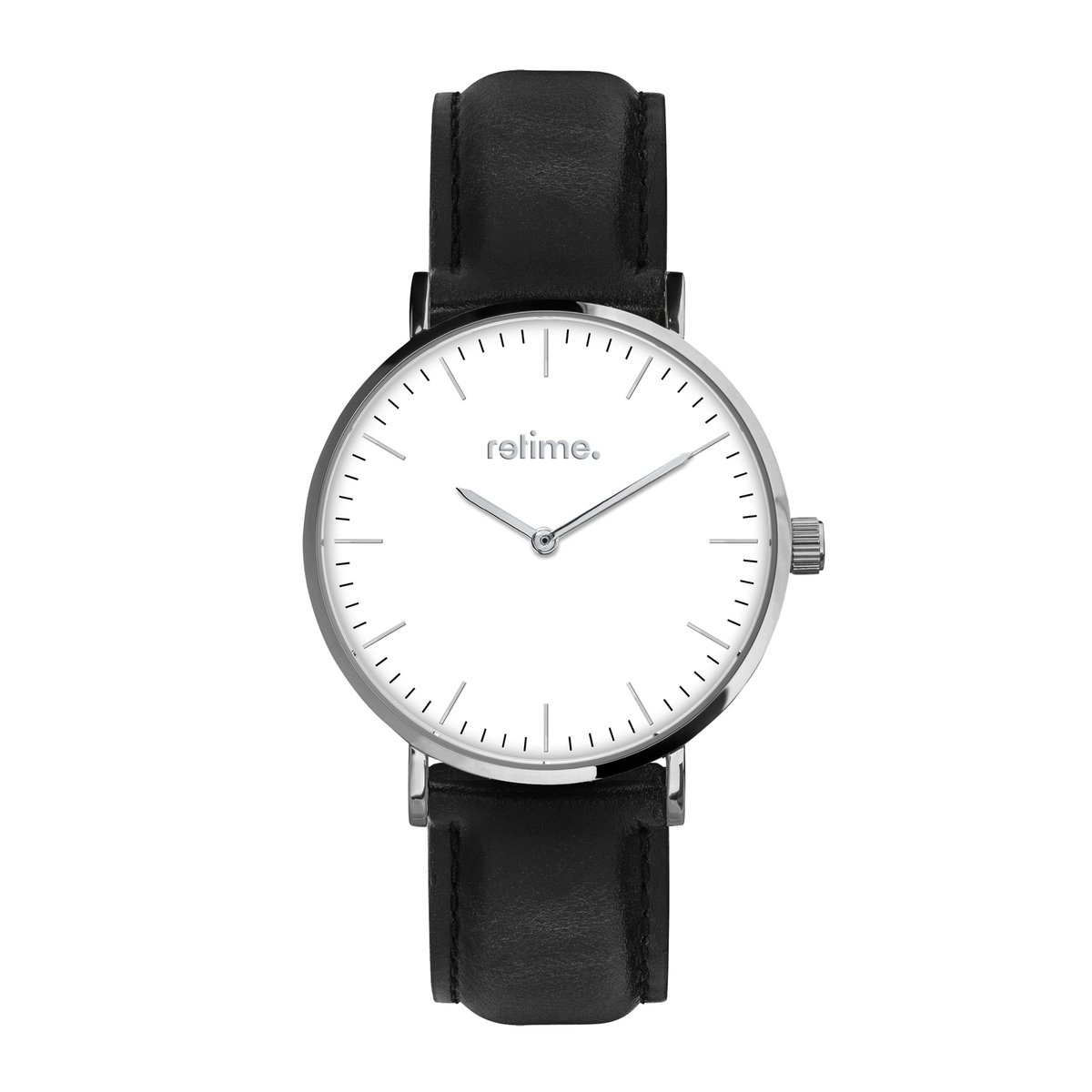Armbanduhr RETIME-BASIC 330-9 weiß /schwarz 42mm