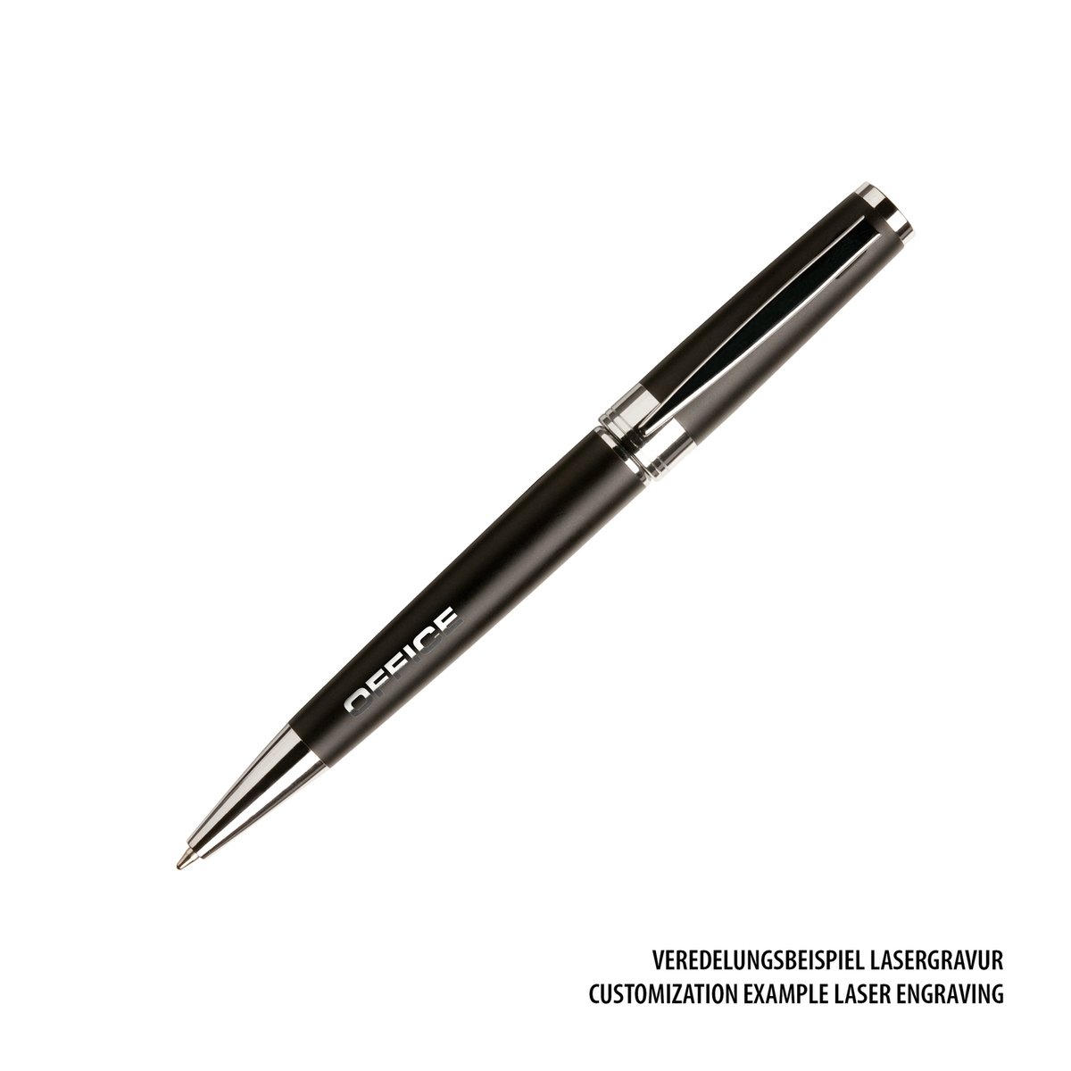 Kugelschreiber CLIC CLAC-VILNIUS BLACK