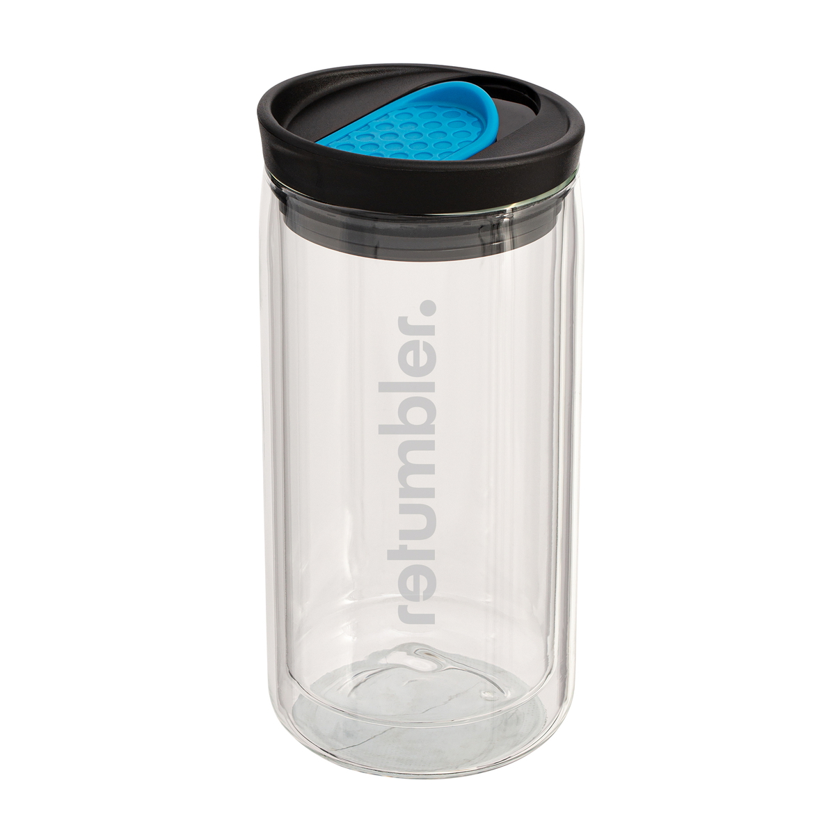 Thermo mug RETUMBLER-myNIZZA "retumbler" clear branded sample Thermo mug RETUMBLER-myNIZZA "retumbler" clear branded sample