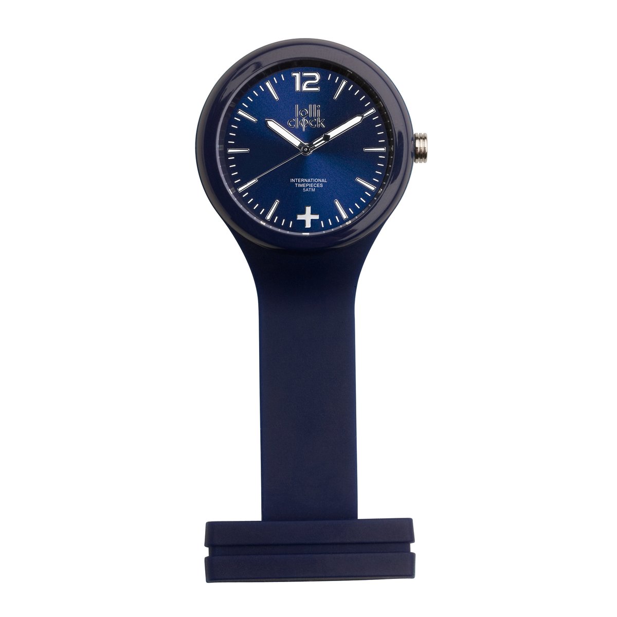 Clock LOLLICLOCK-CARE blue