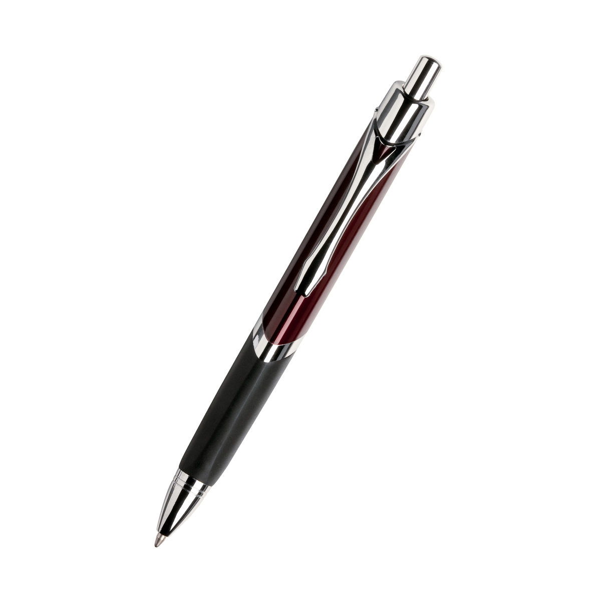 Ballpen CLIC CLAC-STOCKHOLM bordeaux red Ballpen CLIC CLAC-STOCKHOLM bordeaux red