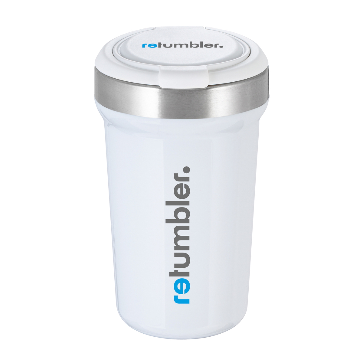 Mug isotherme RETUMBLER-myVIVERO "RETUMBLER" blanc / blanc échantillon marqué Mug isotherme RETUMBLER-myVIVERO "RETUMBLER" blanc / blanc échantillon marqué