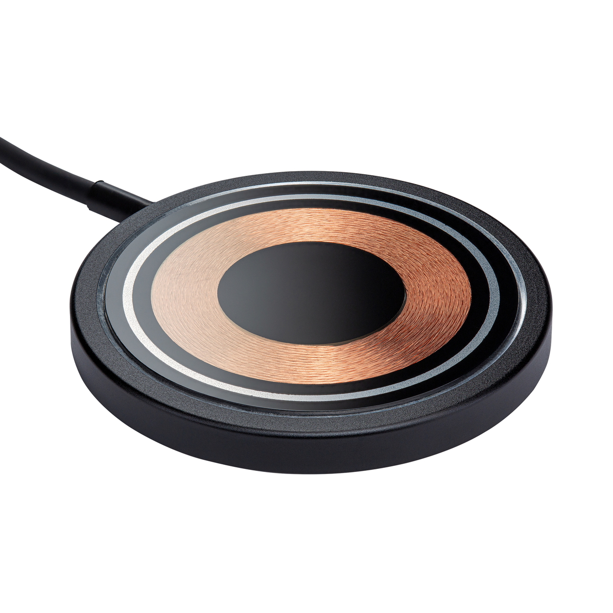 Magnetic wireless charger REEVES-COPPERNOVA black 15 Watt Magnetic wireless charger REEVES-COPPERNOVA black 15 Watt